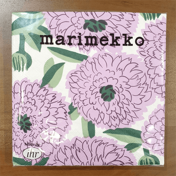 Marimekko Primavera Lunch Napkins Lilac